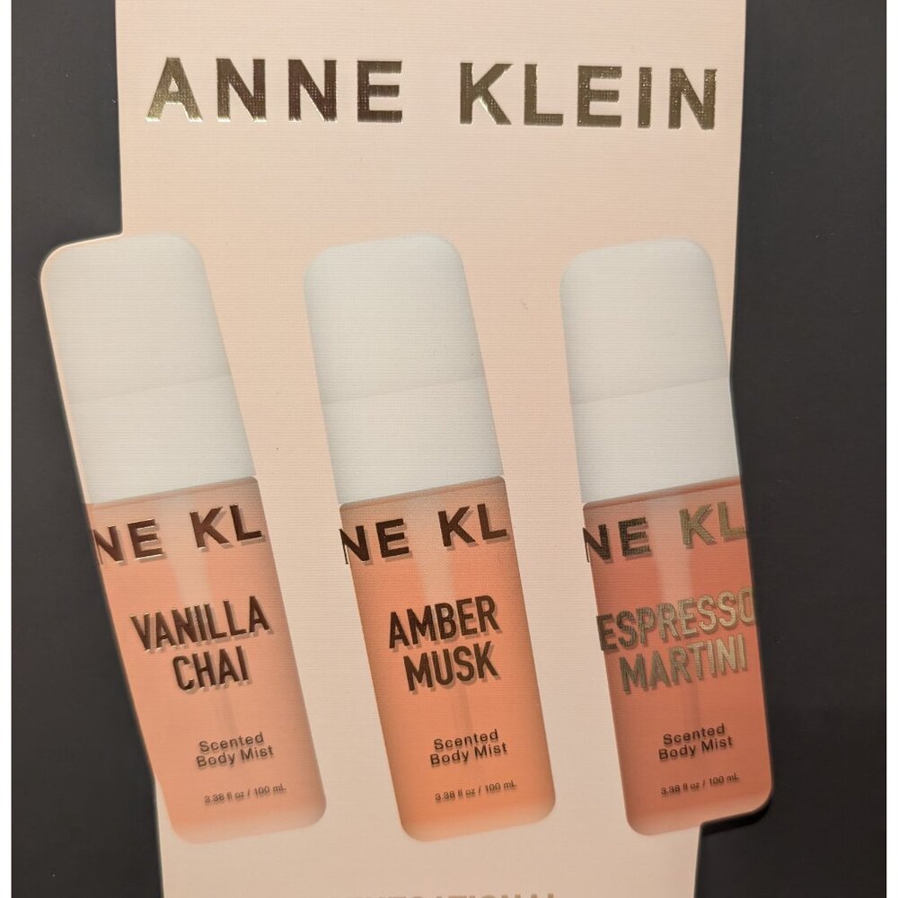 Anne Klein Scentsational Body Mist Collection – 3 Pc Gift Set NWT